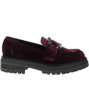 Sergio Rossi Loafers Textile Fibers - Multicolor