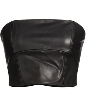 Carla G Top Polyurethane - Black