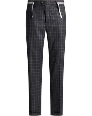 Teleria Zed Trousers Wool - Blue