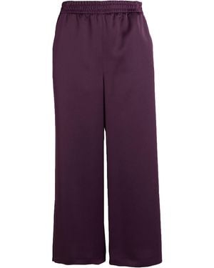 MAX&Co. Acrux Plum Trousers Polyester - Purple
