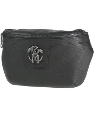 Roberto Cavalli Belt Bag Ovine Leather - Black