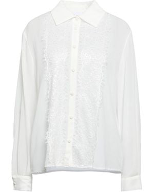 Kaos Shirt Polyester - White