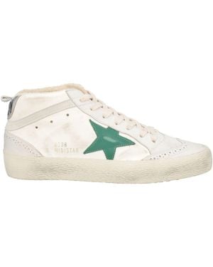 Golden Goose Trainers Leather, Textile Fibres - White