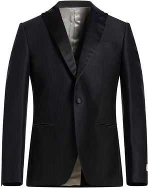 Tombolini Blazer Cotton, Acetate, Polyester - Black