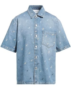 Axel Arigato Denim Shirt Cotton - Blue