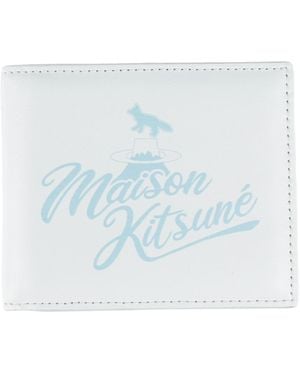 Maison Kitsuné Brieftasche - Blau
