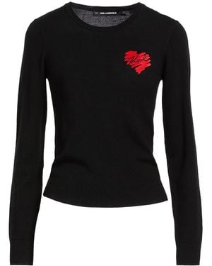KARL LAGERFELD Jumpers - Black