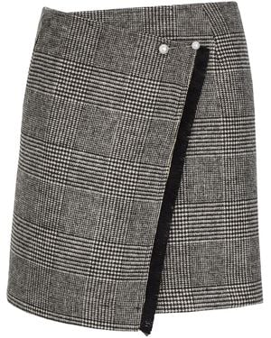 8 by YOOX Mini Skirt - Gray