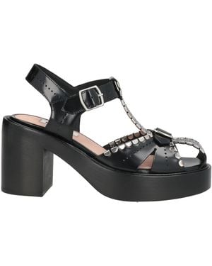 Bally Sandals Calfskin - Black