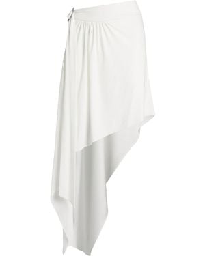 Alexandre Vauthier Midi-Rock - Weiß