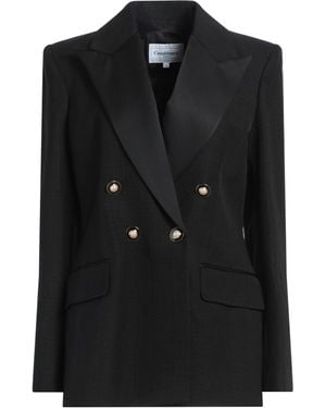 CASABLANCA Blazer Viscose, Silk, Acetate, Elastane - Black