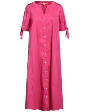 LA CAMICIA Vestito Midi - Rosa