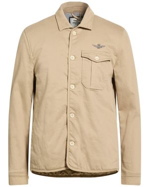 Aeronautica Militare Jacket Cotton, Elastane - Natural