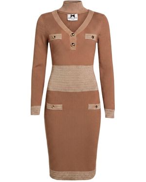No Secrets Mini Dresses - Brown