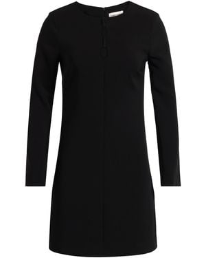 Sandro Ferrone Mini Dress Polyester, Elastane - Black