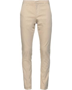 Dondup Pants Cotton, Elastane - Natural