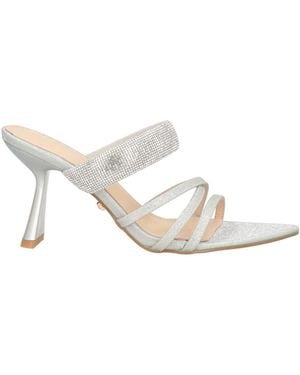Twenty Four Haitch Sandals Synthetic Material - White