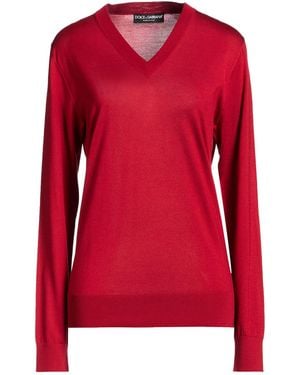 Dolce & Gabbana Pullover - Rojo