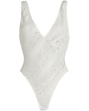 DSquared² Lingerie Bodysuit - White