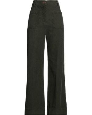 Victoria Beckham Military Trousers Cotton - Black