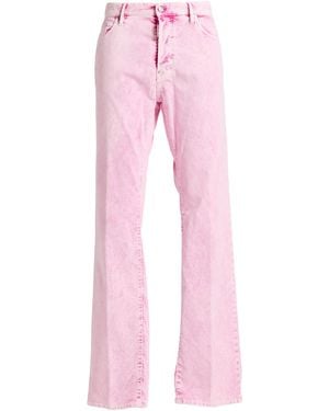 DSquared² Trousers Cotton, Elastane - Pink