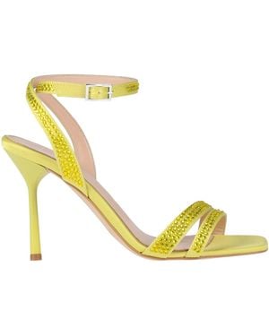 Liu Jo Lime Sandals Textile Fibers - Yellow