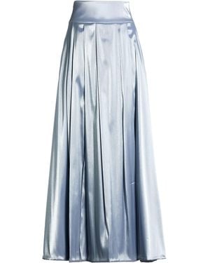 Hanita Maxi Skirt Polyester, Nylon, Elastane - Blue