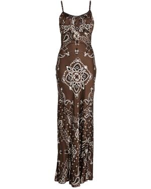 Sandro Maxi Dresses - Brown