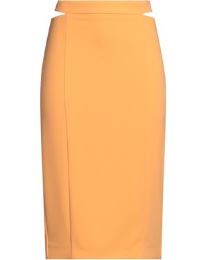 Patrizia Pepe Midi Skirt - Orange