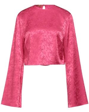 ANDAMANE Fuchsia Top Acetate, Viscose - Pink