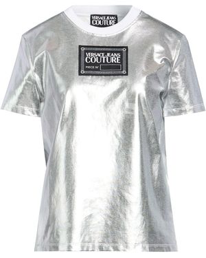 Versace Jeans Couture T-Shirt Cotton, Polyurethane Resin - White