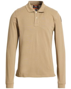 Parajumpers Khaki Polo Shirt Cotton - Natural