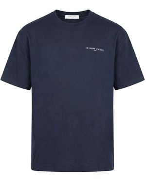ih nom uh nit T-Shirts - Blue