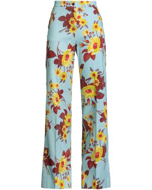 Sara Roka Sky Trousers Cotton, Elastane - Blue