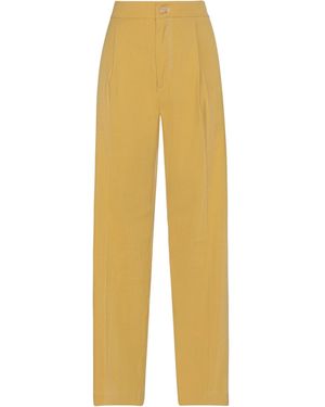 Erika Cavallini Semi Couture Pantalone - Giallo
