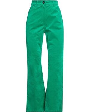 Marella Pants Cotton, Elastane - Green
