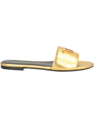 Tom Ford Sandals - Metallic