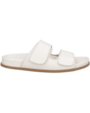 Rodo Sandals Leather - White
