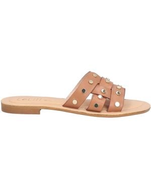 Être Cécile Sandals Cowhide - Pink