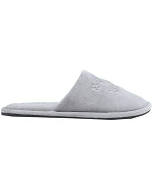 Emporio Armani House Slipper - White