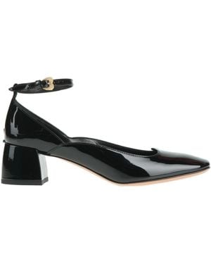 A.Bocca Court Shoes Leather - Black