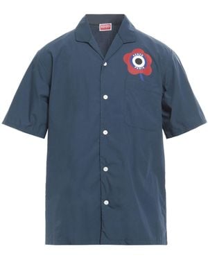KENZO Shirt Cotton - Blue