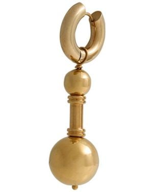 Timeless Pearly Single Earring Metal - White