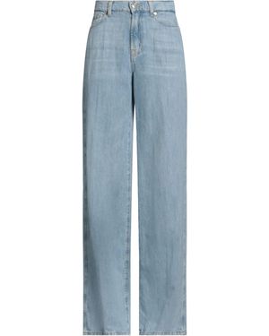7 For All Mankind Jeanshose - Blau