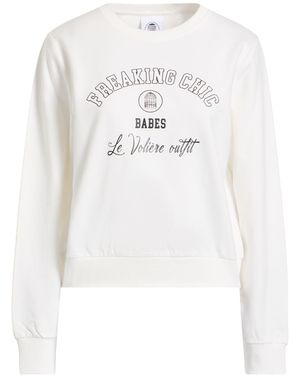 Le Volière Sweatshirt - White