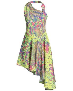 Versace Jeans Couture Midi Dress Polyester - Green