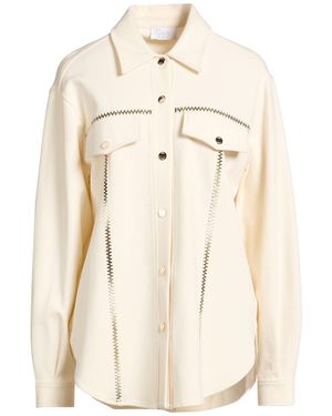 Clips More Cream Shirt Viscose, Polyamide, Elastane - Natural
