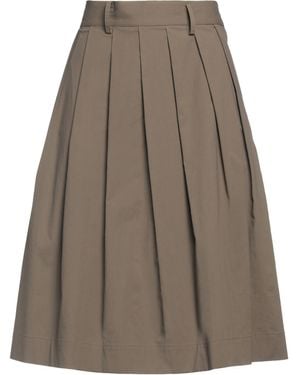 Lis Lareida Midi Skirt - Brown