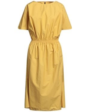 Manila Grace Midi Dress - Yellow