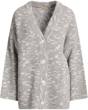 Purotatto Cardigan Wool, Alpaca Wool, Polyamide - Grey